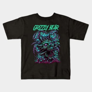 GRIZZLY BEAR BAND Kids T-Shirt